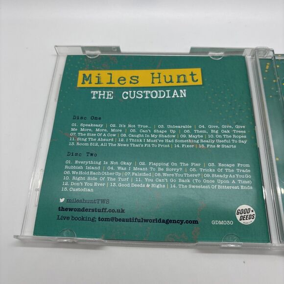 Miles Hunt The Custodian (CD) Album - Double City Signature? unverified - Picture 4 of 8